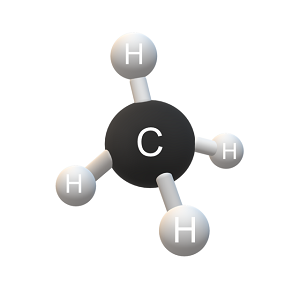 Chemical symbol for methane