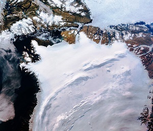 Greenland glacier (European Space Agency CC BY-SA 3.0)