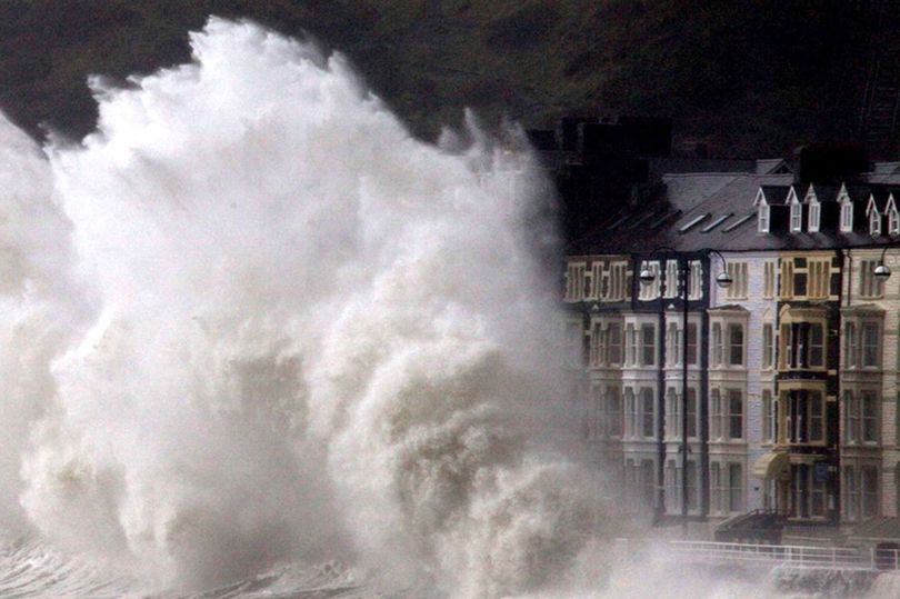 Aber sea front