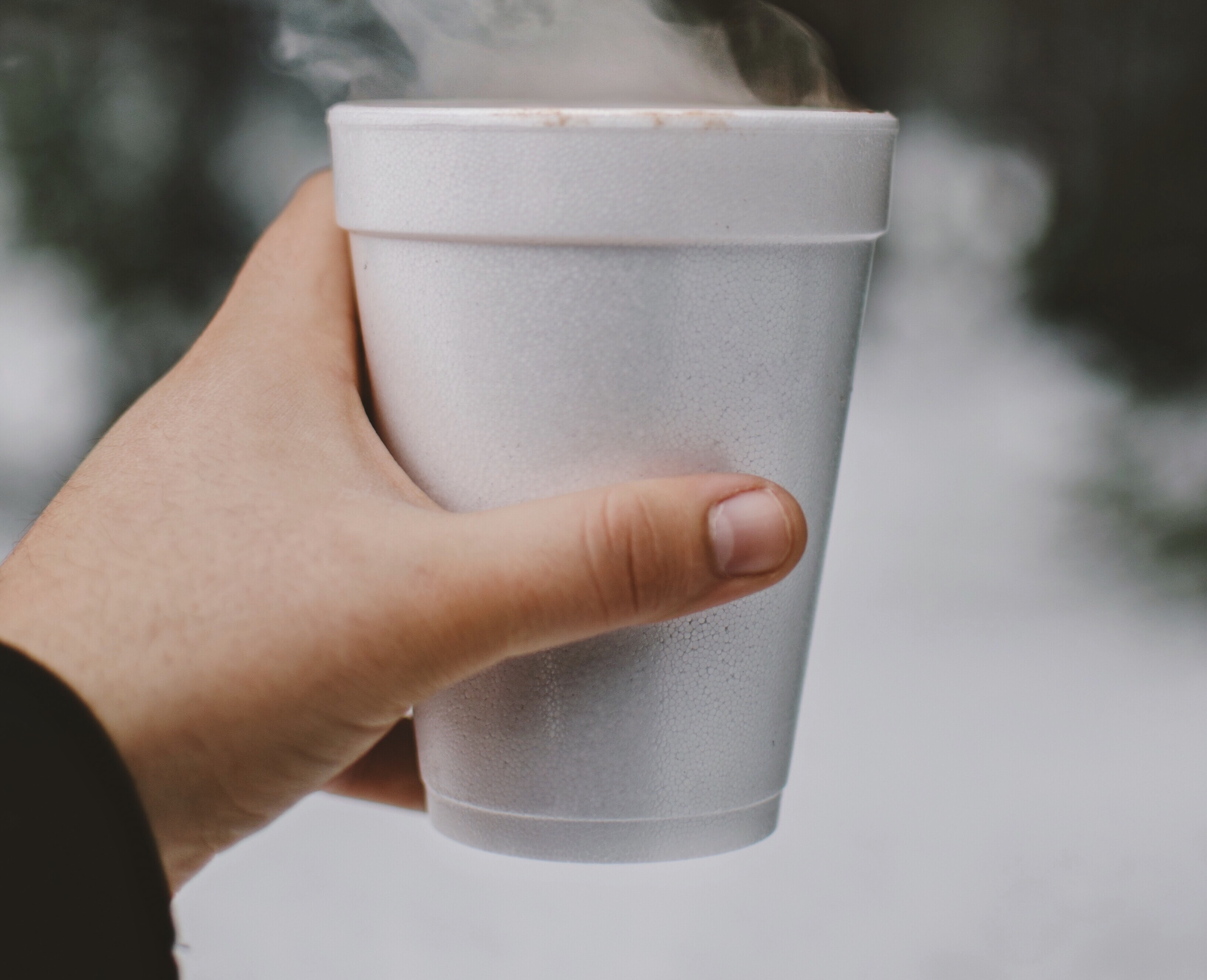 Photo of plastic cup by Caleb Lucas on Unsplash