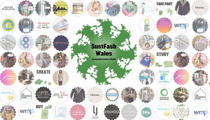 Sustainable Fashion Wales graphic