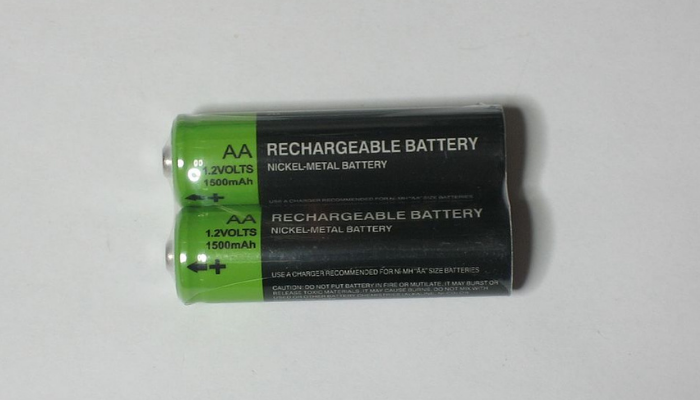Picture of reusable batteries