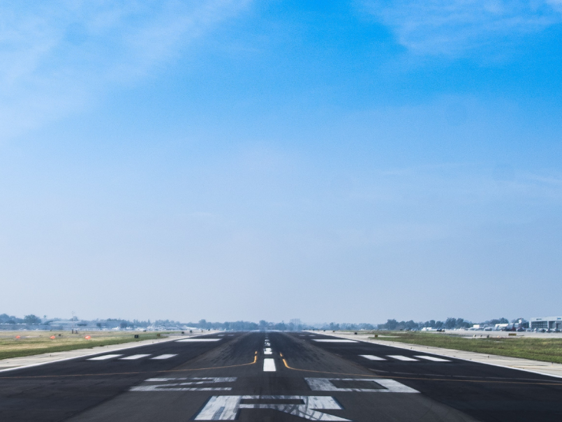 Picture of a runway