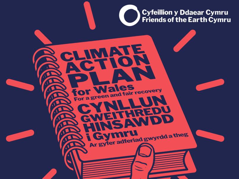 Graphic of Wales Climate Action Plan