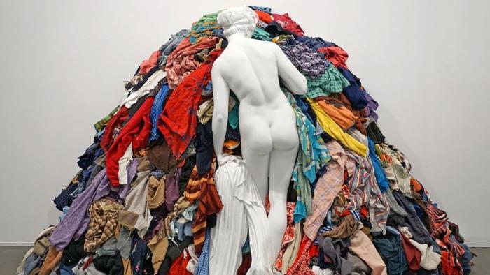 Mountain of clothes