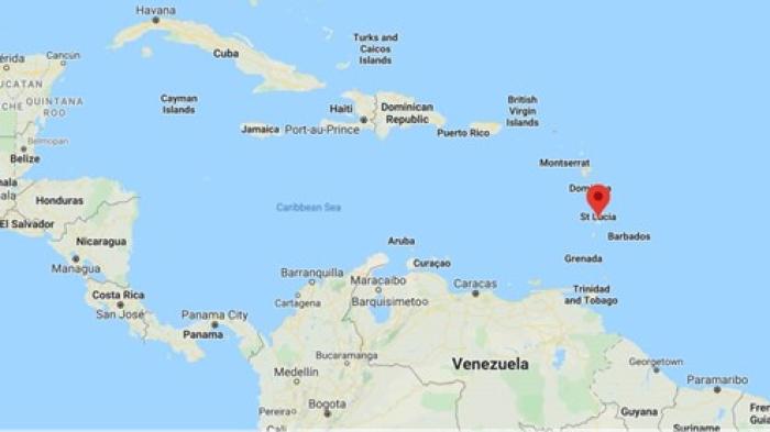 Map o'r Caribî